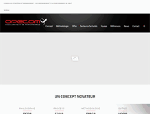Tablet Screenshot of opecom.fr